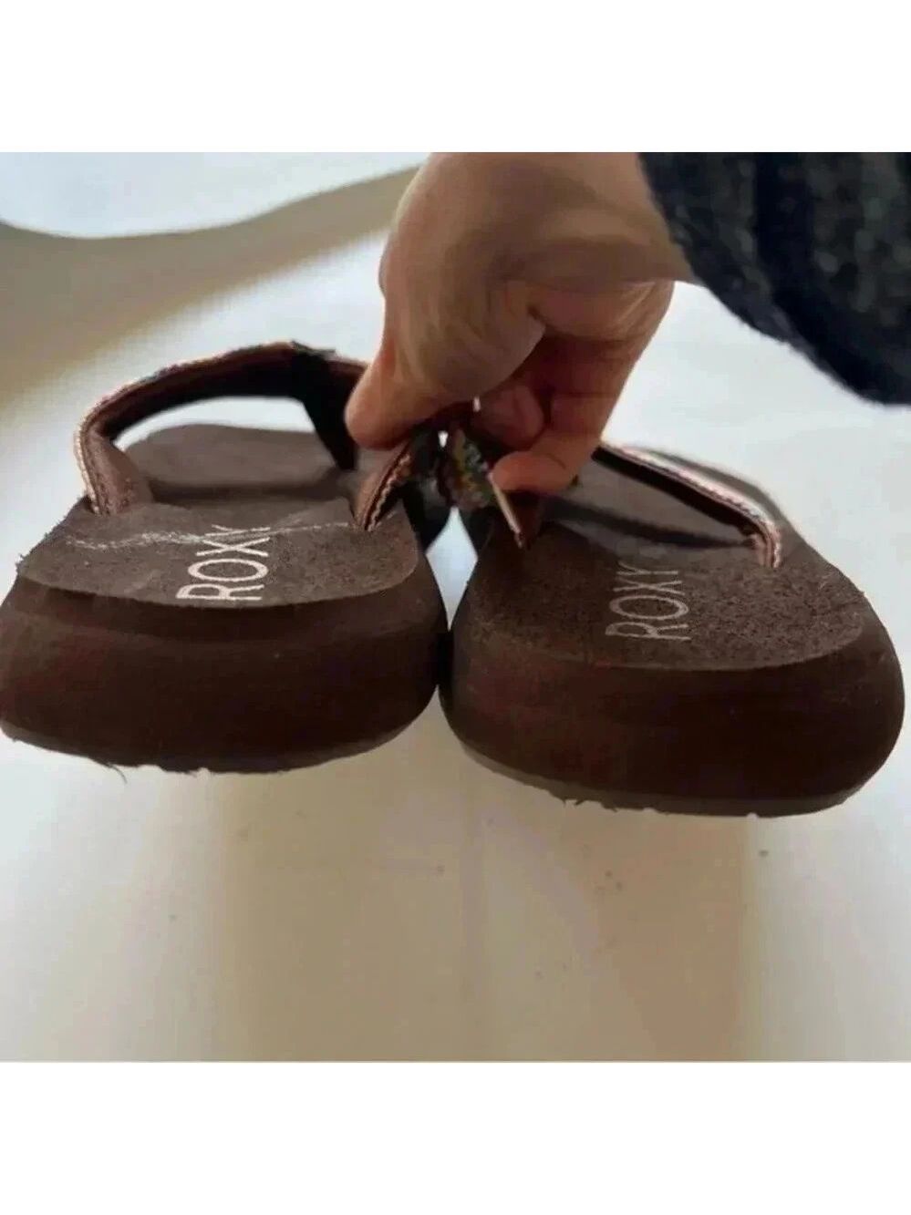 Roxy Daytona Brown Women’s Sandals - Picture 7 of 9